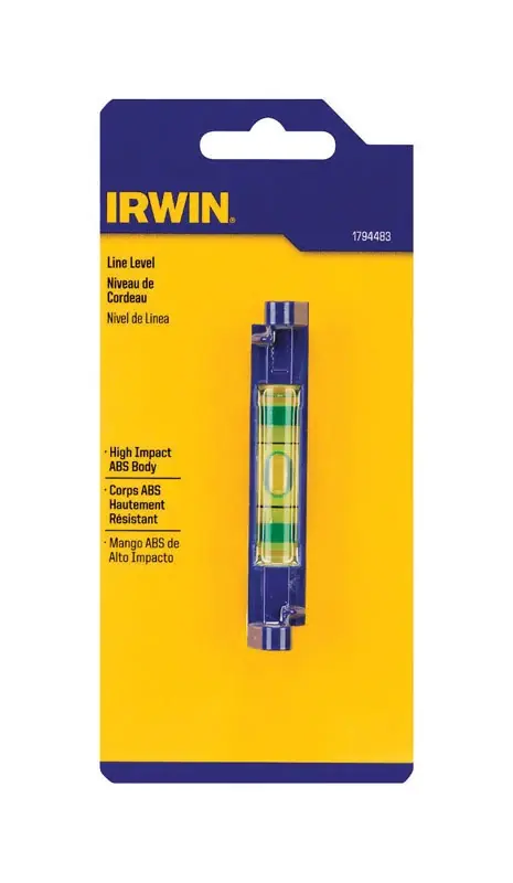 Irwin 3 In. Plastic Line Level