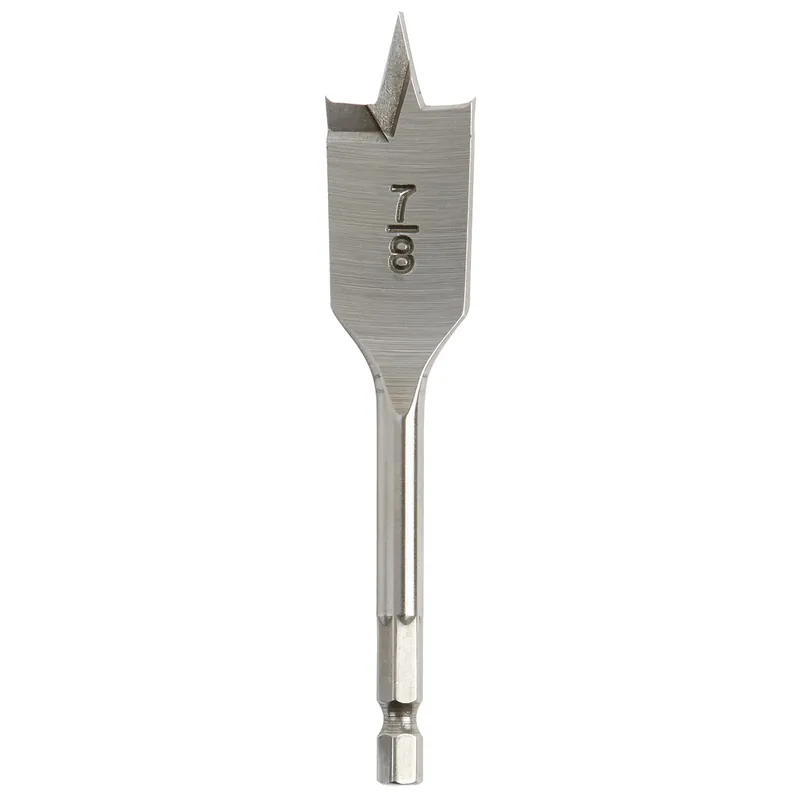 7/8 In. X 4-1/2 In. Flat Boring Auger Bit With 1/4 In. Hex Shank