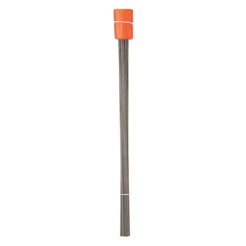 Empire 21 In. Orange High Visibility Stake Flags Plastic 100 Pk