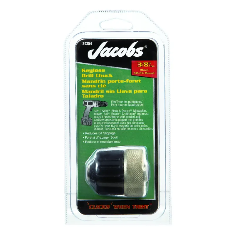 3/8 In. Professional Keyless Chuck