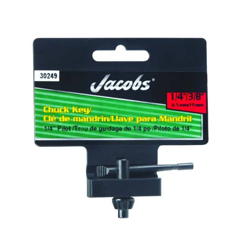 Chuck Key, 1/4 In. Pilot Shank, 3/8 In.