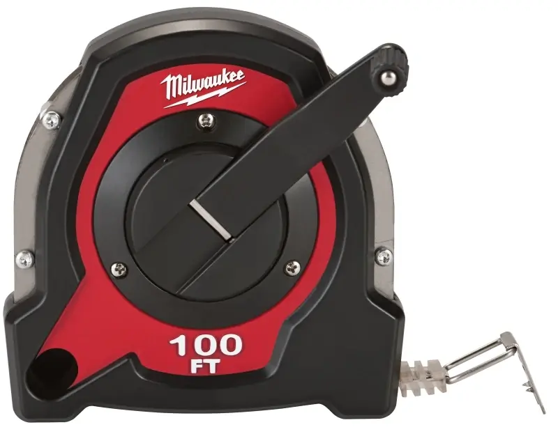 Milwaukee 100 Ft. L X 1.5 In. W Closed Reel Long Tape Measure 1 Pk