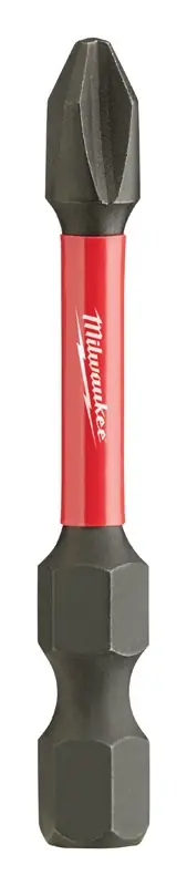 Milwaukee Shockwave Phillips 2 X 2 In. L Impact Power Bit Steel 15 Pc