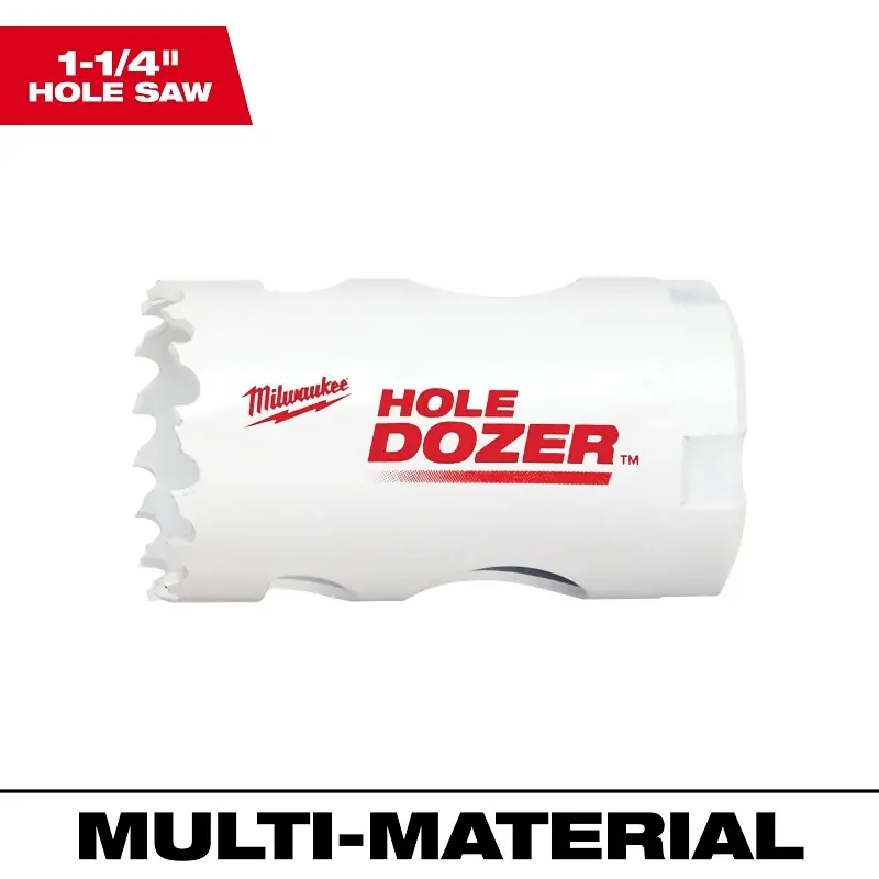 Hole Dozer 1-1/4 In. Bi-metal Hole Saw With Quick-change System