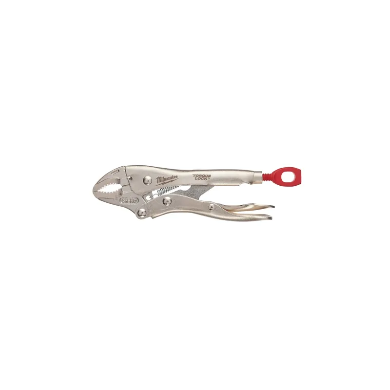 Milwaukee Torque Lock 5 In. Forged Alloy Steel Curved Jaw Locking Pliers