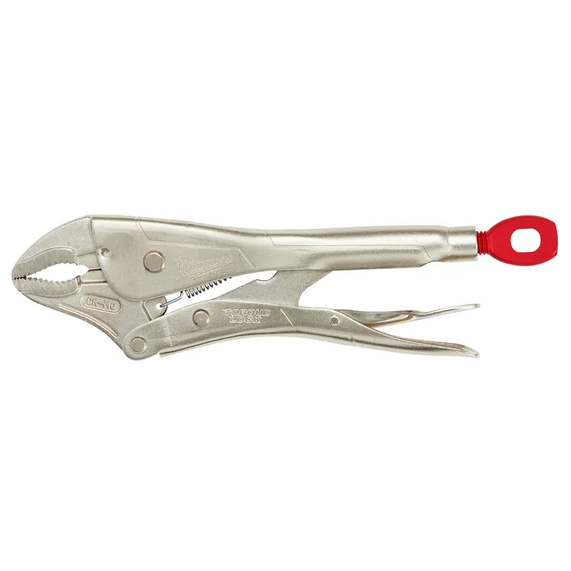Milwaukee Torque Lock 10 In. Forged Alloy Steel Curved Jaw Locking Pliers
