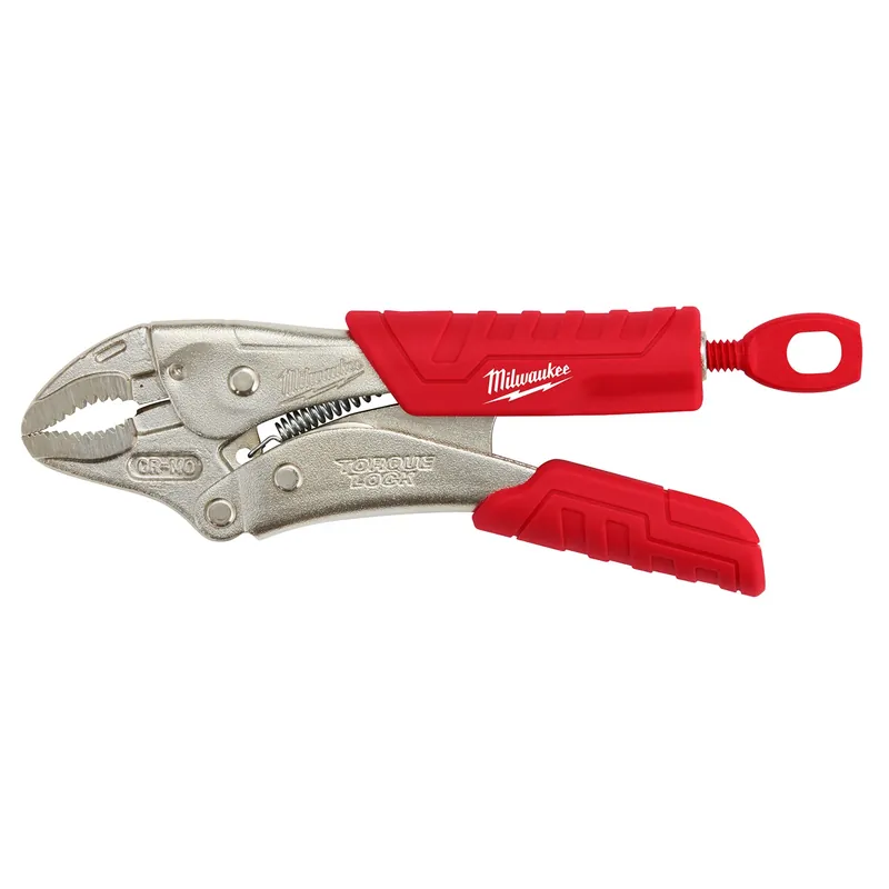Milwaukee Torque Lock 5 In. Forged Alloy Steel Curved Jaw Locking Pliers