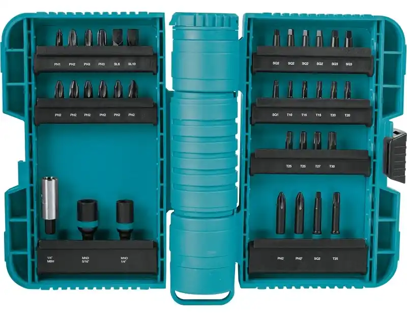 Impactx Driver Bit Set S2 Tool Steel 35 Piece Assorted