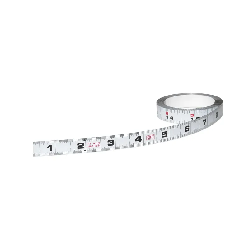 12 Ft. L X 1/2 In. W Adhesive Steel Bench Tape - Gray