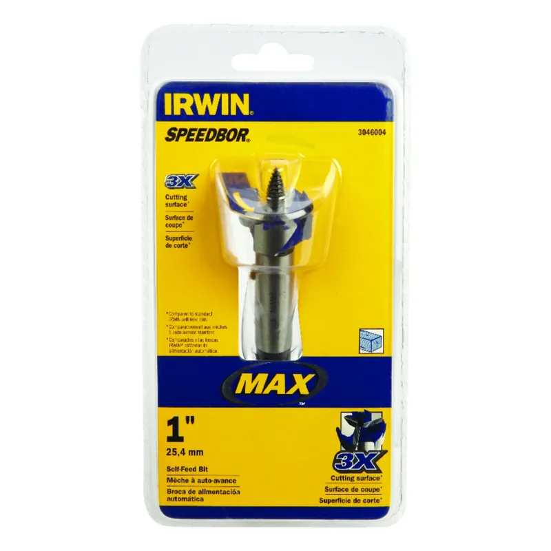 1-In. Self-Feed Wood Drill Bit