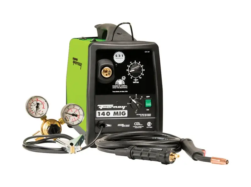 MIG Welder, 120-Volt, 140-Amp