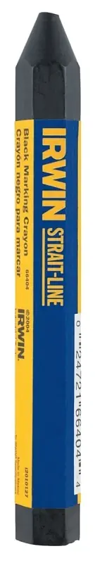Irwin Strait-Line 4 Oz Standard Marking Chalk Black 1 Pk