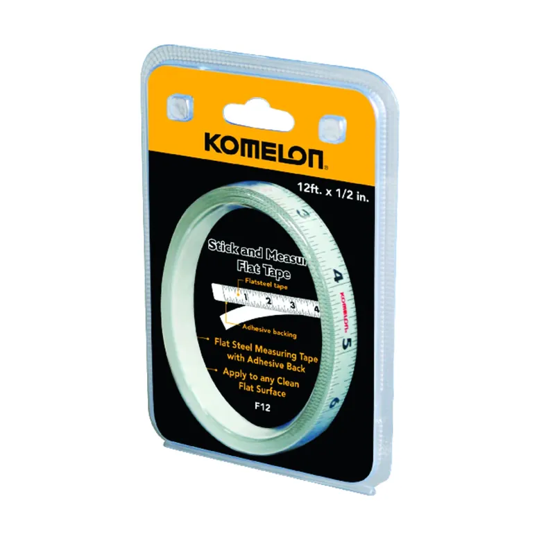 Komelon 12 Ft. L X 1/2 In. W Flat Adhesive Tape Measure 1 Pk