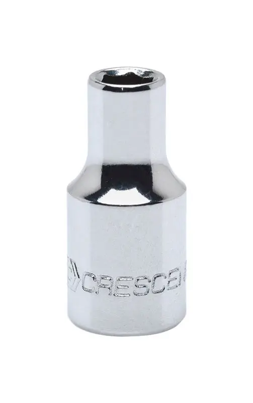 11 Mm X 1/4 In. Drive Metric 6 Point Standard Socket - Chrome Vanadium Steel
