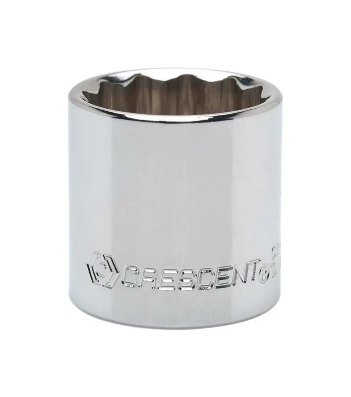 5/8 In. X 3/8 In. Drive Sae 12 Point Standard Socket - Chrome Vanadium Steel