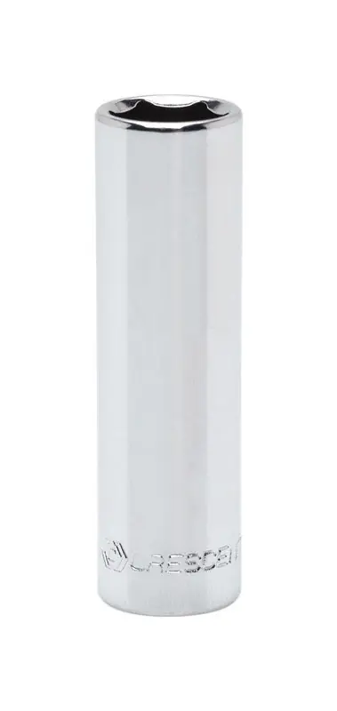 10 Mm X 1/4 In. Drive Metric 6 Point Deep Socket - Chrome Vanadium Steel