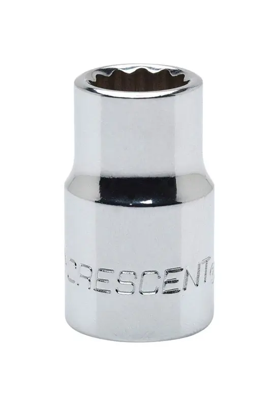 18 Mm X 3/8 In. Drive Metric 12 Point Standard Socket
