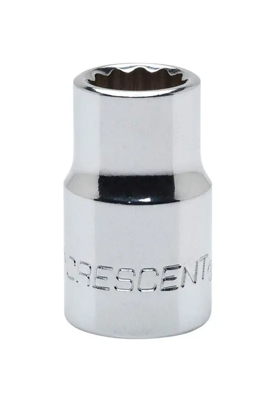 7 Mm X 3/8 In. Drive Metric 12 Point Standard Socket - Chrome Vanadium Steel