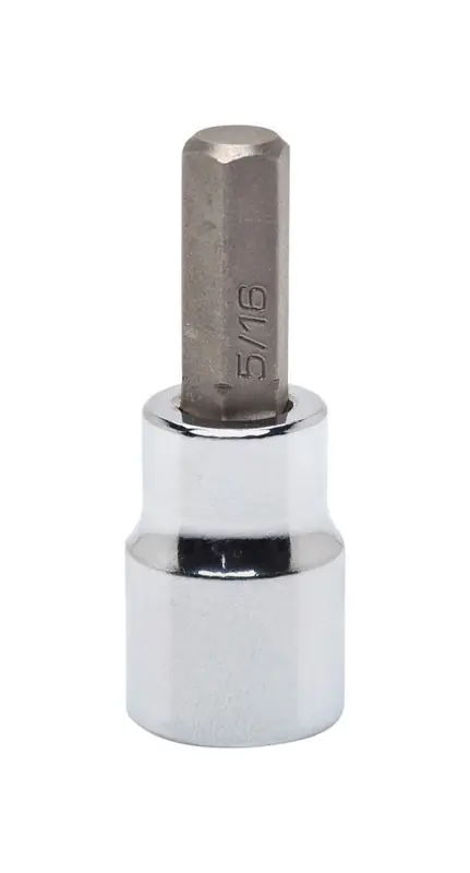 1/8 In. X 3/8 In. Drive Sae 6 Point Standard Hex Bit Socket
