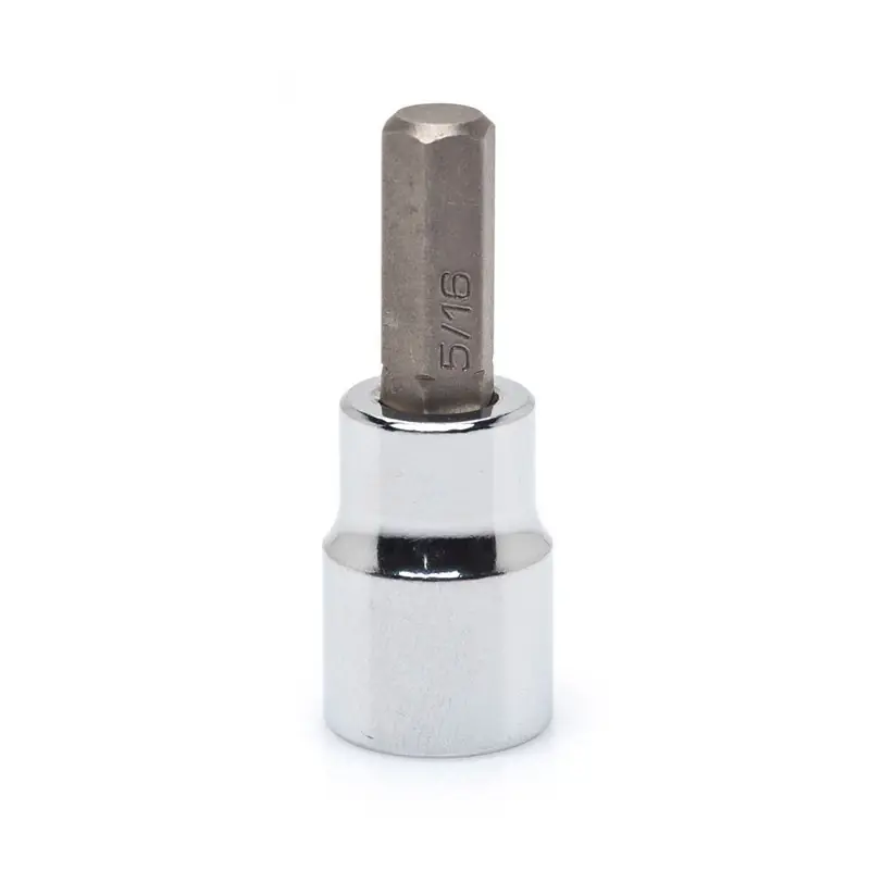 1/4 In. X 3/8 In. Drive Sae 6 Point Standard Hex Bit Socket