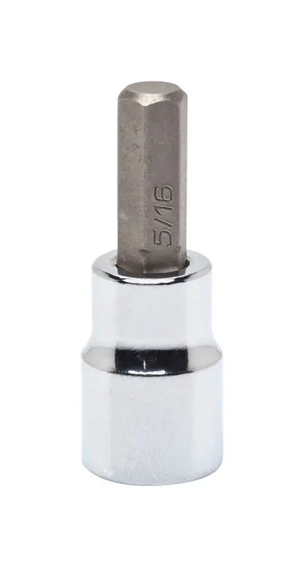 7/32 In. X 3/8 In. Drive Sae 6 Point Standard Hex Bit Socket