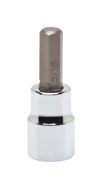 7 Mm X 3/8 In. Drive Metric 6 Point Standard Hex Bit Socket