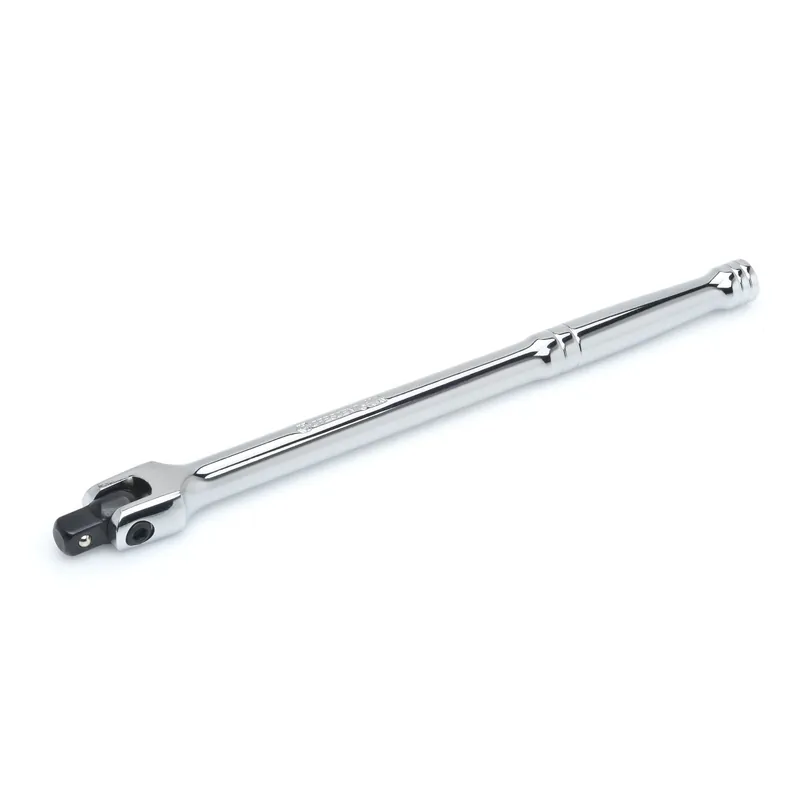1/4 In. Drive Flex Handle Breaker Bar, 6 In. Length, Chrome Vanadium Steel
