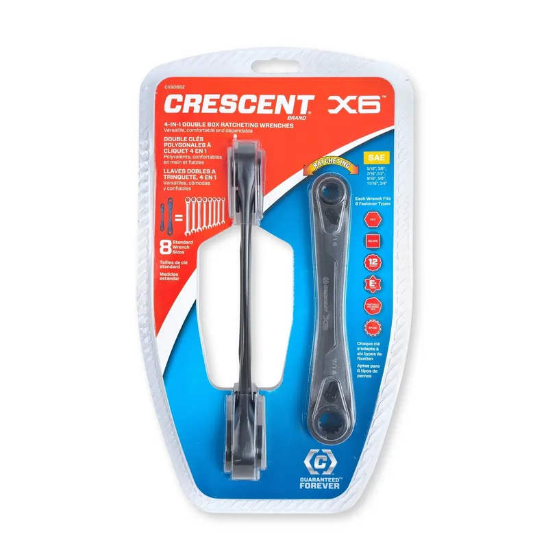 Crescent 12 Point SAE Wrench Set 6.5 And 8.25 In. L 2 Pk