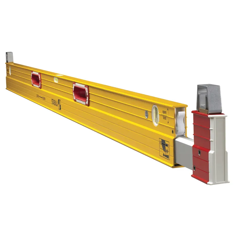 6 Ft. To 10 Ft. Aluminum Extendable Plate Level With 3 Vials