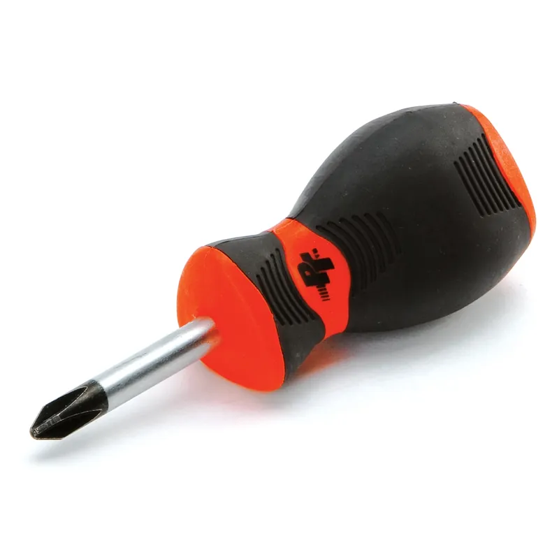 2 X 1-1/2 In. Phillips Stubby Screwdriver - Durable Chrome Vanadium Steel