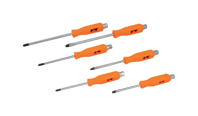 Performance Tool Hex Strike Cap Screwdriver Set 6 Pc