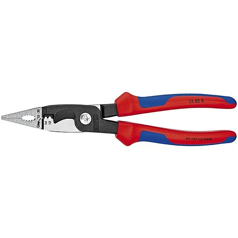 Knipex 8 In. Steel Electrical Installation Pliers