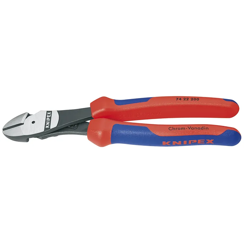 8 In. Angled Diagonal Wire Cutter With Comfort Grip Handles