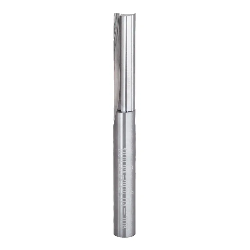 1/4 In. Diameter X 2-1/2 In. Length Carbide Double Flute Straight Router Bit