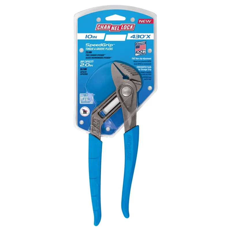 SpeedGrip Tongue & Groove Pliers, 10-In.