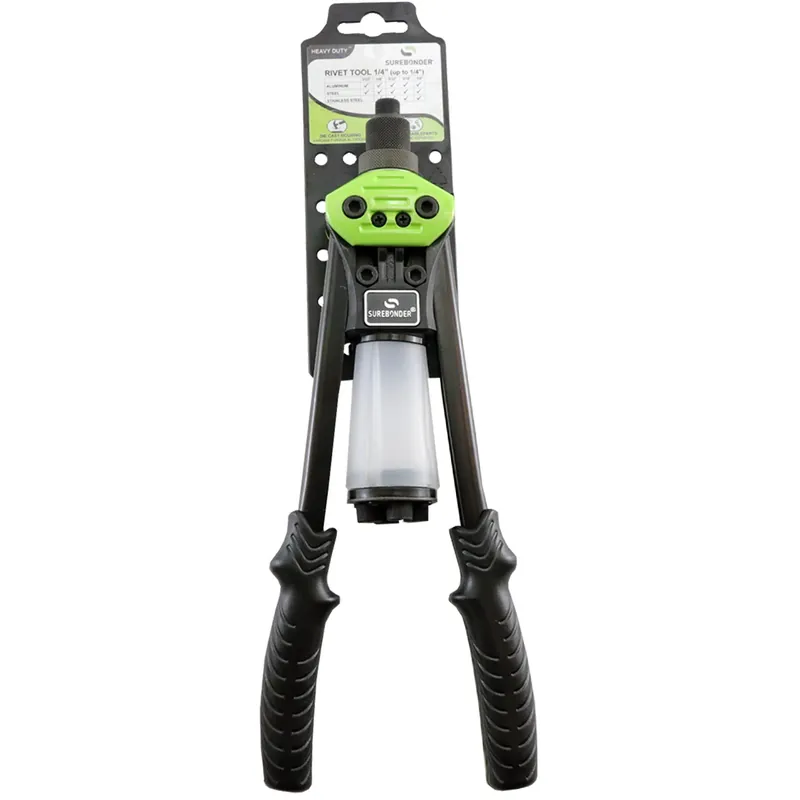 Rivet Tool, Heavy-Duty Steel, 1/4-In.