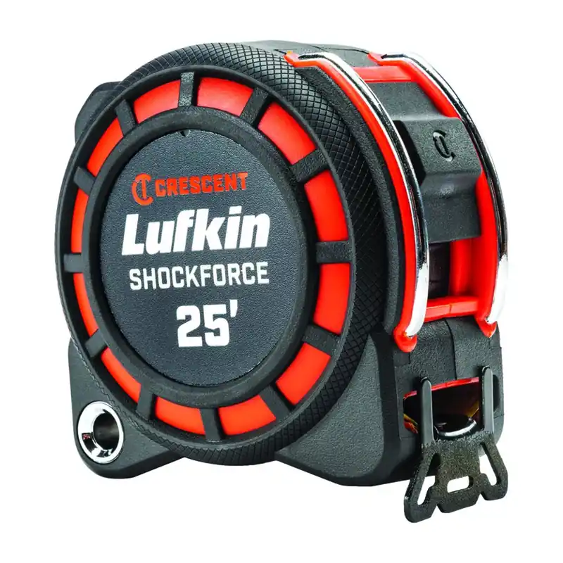 Crescent Lufkin 25 Ft. L X 1.19 In. W ShockForce Tape Measure 1 Pk