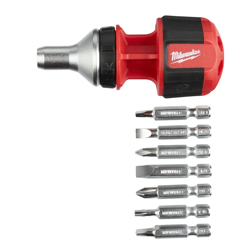 Ratcheting Multi-Bit Driver, 8-In-1