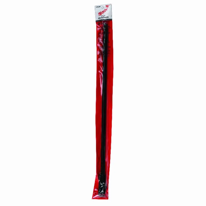 18 In. Alloy Steel Drill Bit Extension 7/16 In. Hex Shank