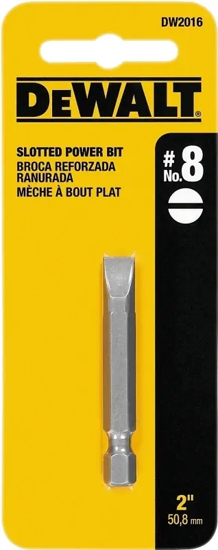 8 Slotted 2 In. Power Drill Bit