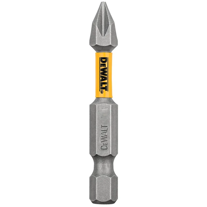 Maxfit Phillips 1 X 2 In. Power Bit S2 Tool Steel 2 Piece Set
