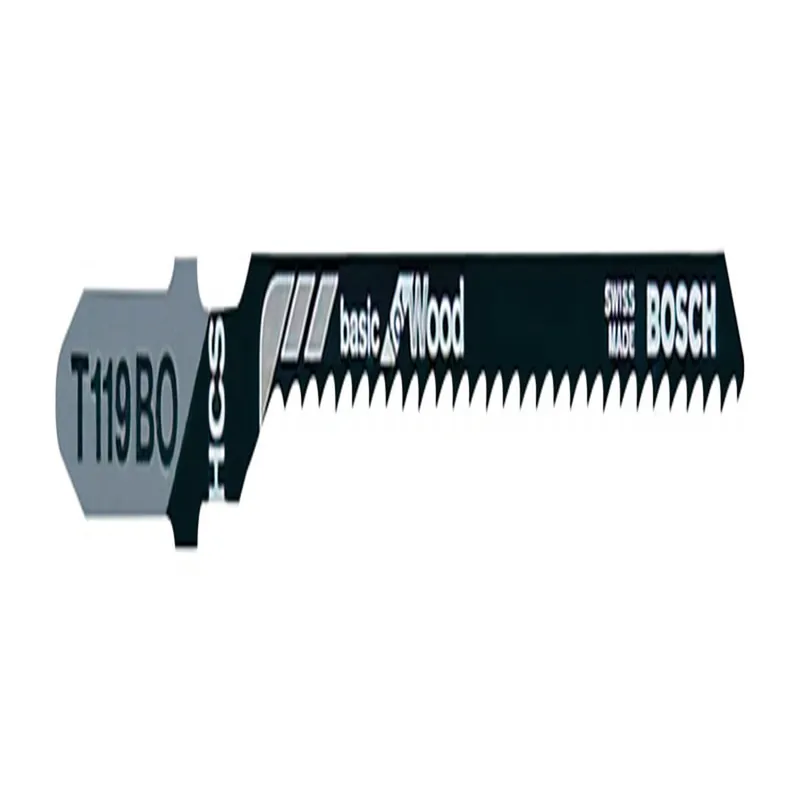 Bosch 3 In. High Carbon Steel T-Shank Side Set And Ground Jig Saw Blade 12 TPI 3 Pk