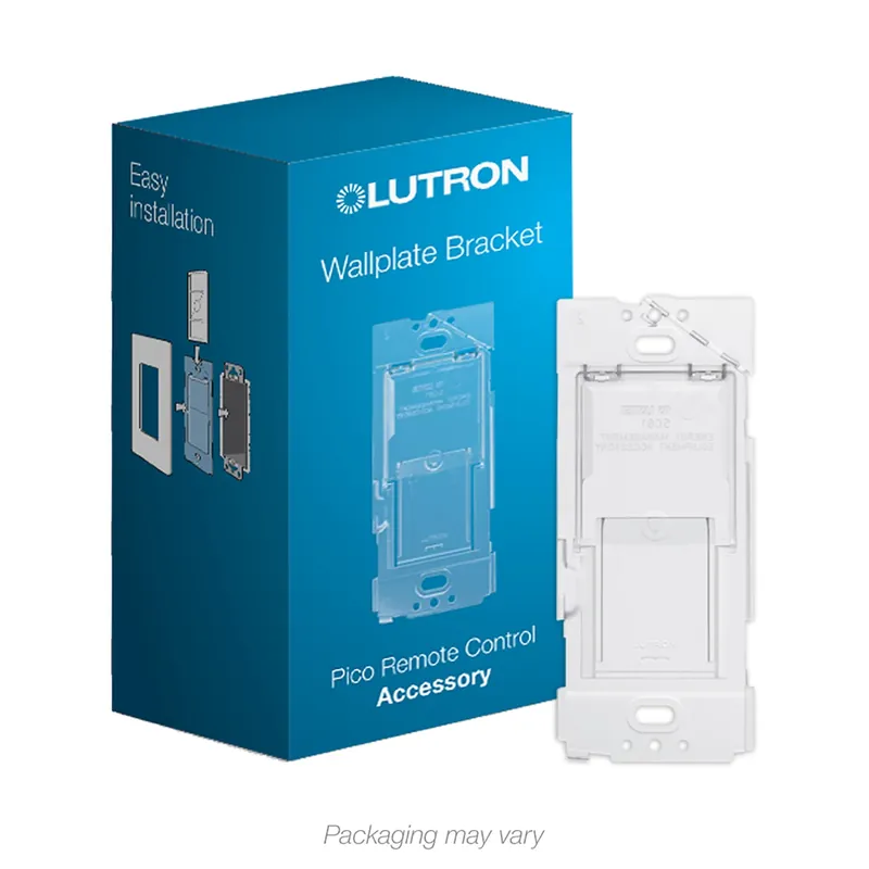 Lutron Pico Remote Smart-Enabled Fan Control Bracket White 1 Pk