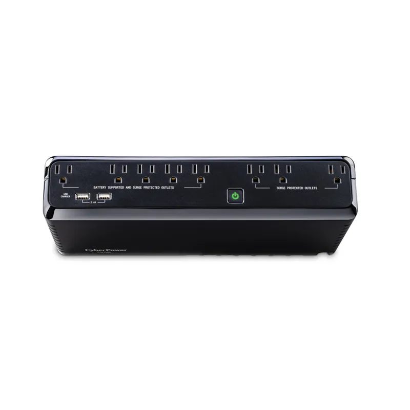 5 Ft. L 8 Outlets Power Block Black 890 Joules Sl750u
