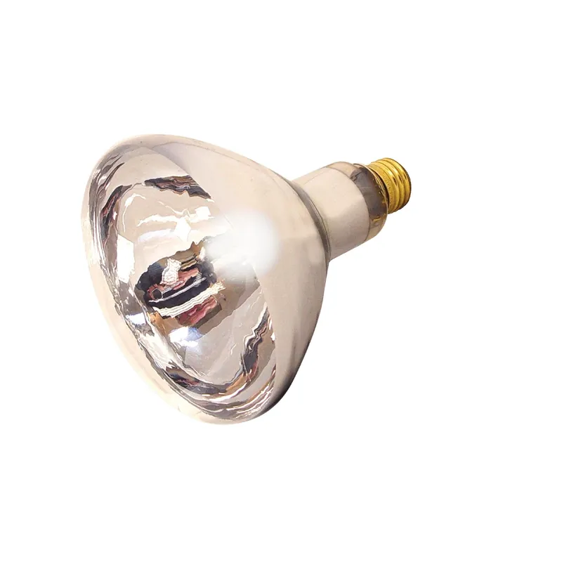 Satco 125 W R40 Heat Lamp Incandescent Bulb E26 (Medium) Warm White 1 Pk