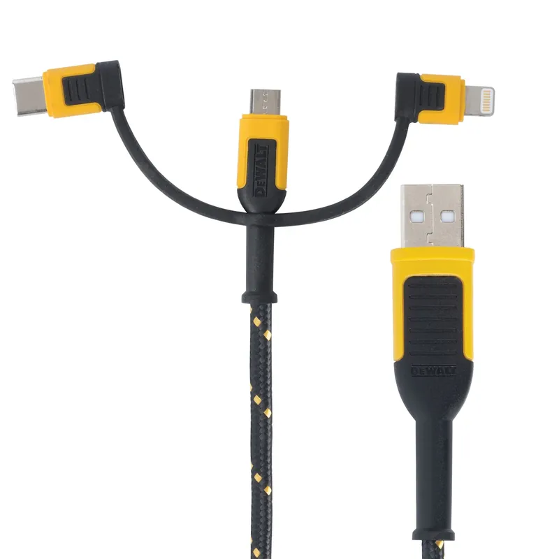 3 In 1 Charging Cable, 6 Ft.