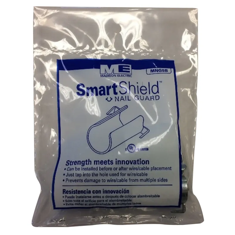 Madison Electric Smart Shield 1 In. L Nail Guard 5 Pk