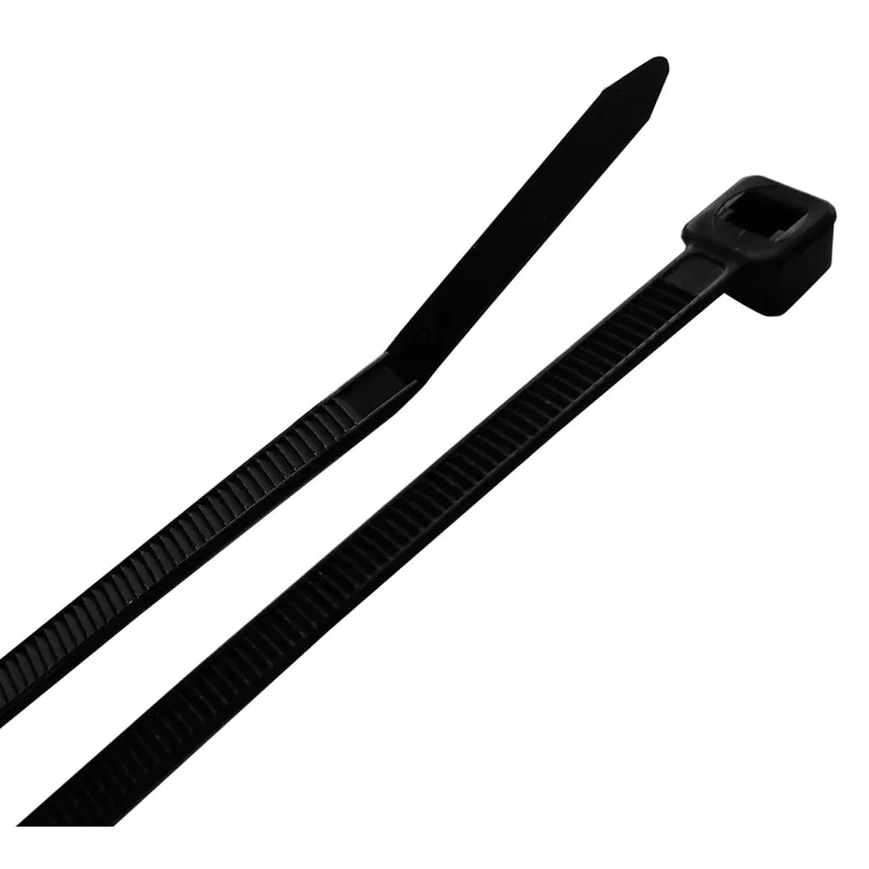 Steel Grip 8 In. L Black Cable Tie 20 Pk