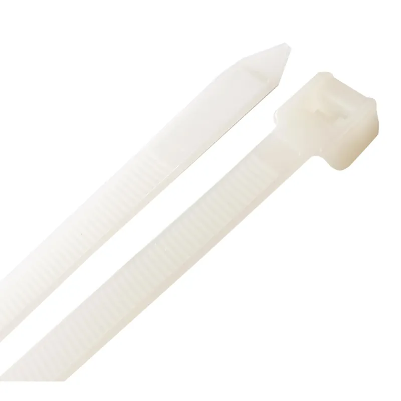 Steel Grip 18 In. L White Cable Tie 10 Pk