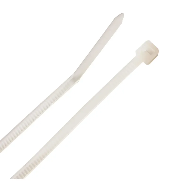 Steel Grip 4 In. L White Cable Tie 40 Pk